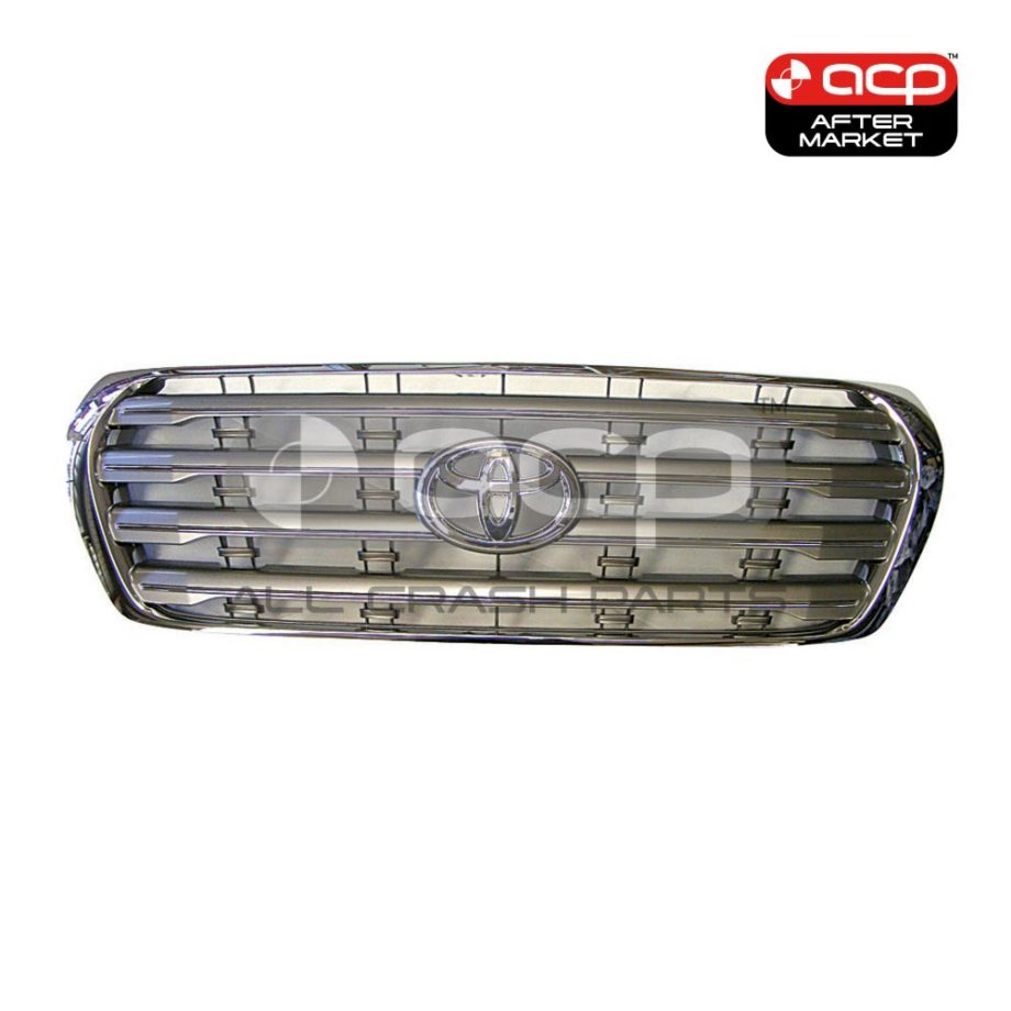 Chrome Grille Aftermarket suits Toyota Landcruiser 200 Series VX/Sahara 11/2007 to 3/2012