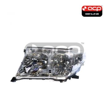 Head Lamp Passenger Side Genuine suits Toyota Landcruiser 200 Series 2007 to 2015