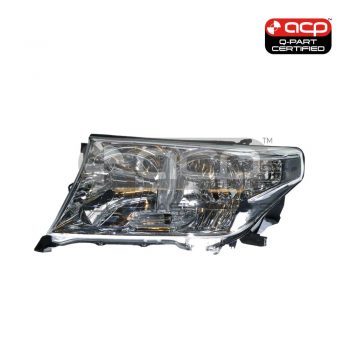 Head Lamp Passenger Side Certified suits Toyota Landcruiser 200 Series 2007 to 2015