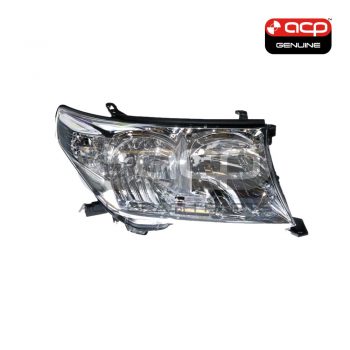 Head Lamp Drivers Side Genuine suits Toyota Landcruiser 200 Series 2007 to 2015