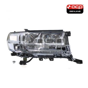 LED with Auto Levelling Head Lamp Drivers Side Genuine suits Toyota Landcruiser GXL/Altitude 200 Series 2012 On
