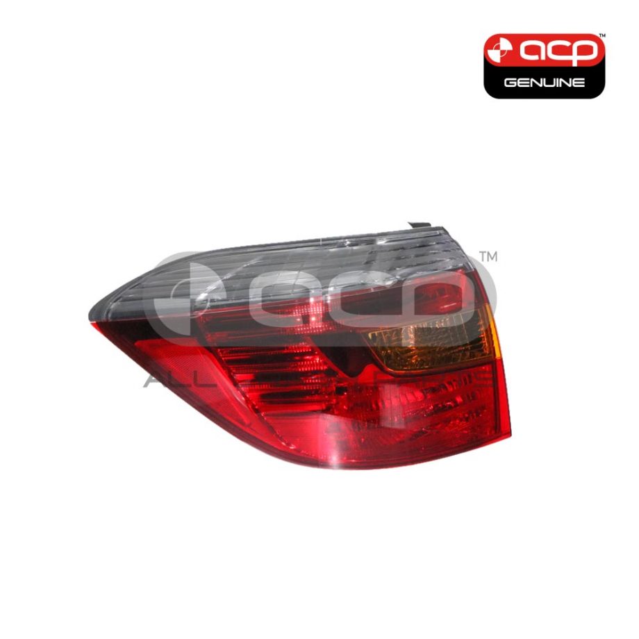 Tail Lamp Passenger Side Genuine Suits Toyota Kluger GSU40R/GSU45R KX-R 2007 to 2010