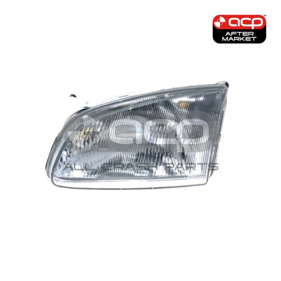 Head Lamp Passenger Side Aftermarket Suits Toyota Starlet EP91R 1996 to 1999