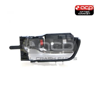 Chrome/Black Front Door Inside Handle Passenger Side Aftermarket Suits Toyota Prius NHW20R 2003 to 2009