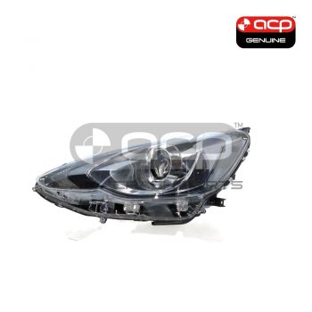 Halogen Head Lamp Passenger Side Genuine Suits Toyota Prius ZVW30R 2011 to 2016