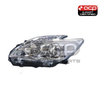 Halogen Head Lamp Passenger Side Certified Suits Toyota Prius ZVW30R 2011 to 2016