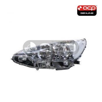 Halogen Electric Adjust Head Lamp Passenger Side Genuine Suits Toyota Prius-C NHP10R E-CVT2011 to 2015