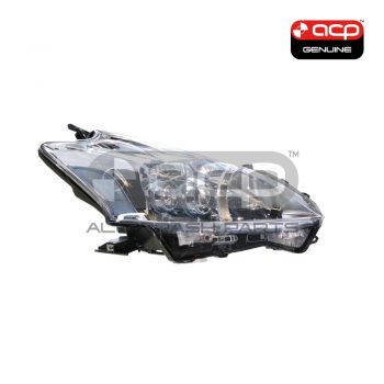 LED Head Lamp Drivers Side Genuine Suits Toyota Prius-V i-Tech ZVW40R 2012 to 2013