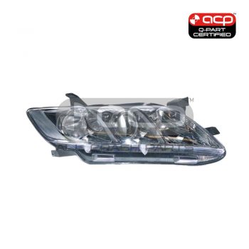 Halogen Head Lamp Drivers Side Certified Suits Toyota Camry ACV40R 2006 to 2009