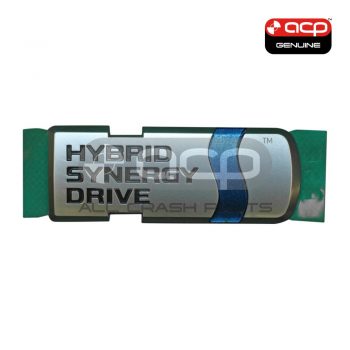 Boot lid Emblem "Hybrid Synergy Drive" Genuine suits Toyota Camry