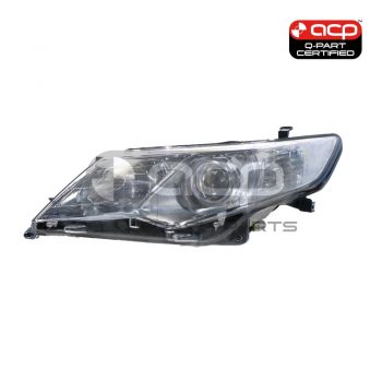 Halogen Head Lamp Passenger Side Certified Suits Toyota Camry AVV50R 2012 to 2015