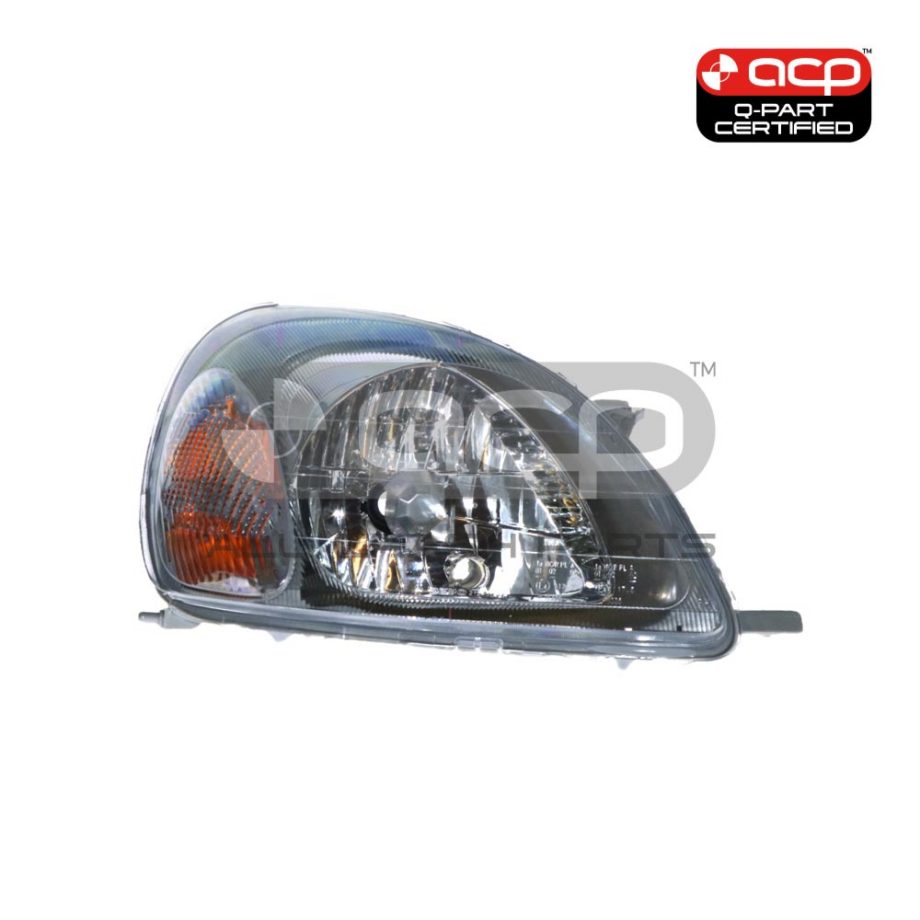 Head Lamp Drivers Side Certified Suits Toyota Echo NCP10R/NCP13R 1999 to 2002