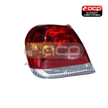 Tail Lamp Passenger Side Certified Suits Toyota Echo NCP12R 2002 to 2005