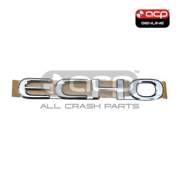 Boot lid Emblem "Echo" Genuine Suits Toyota Echo NCP12R 2002 to 2005