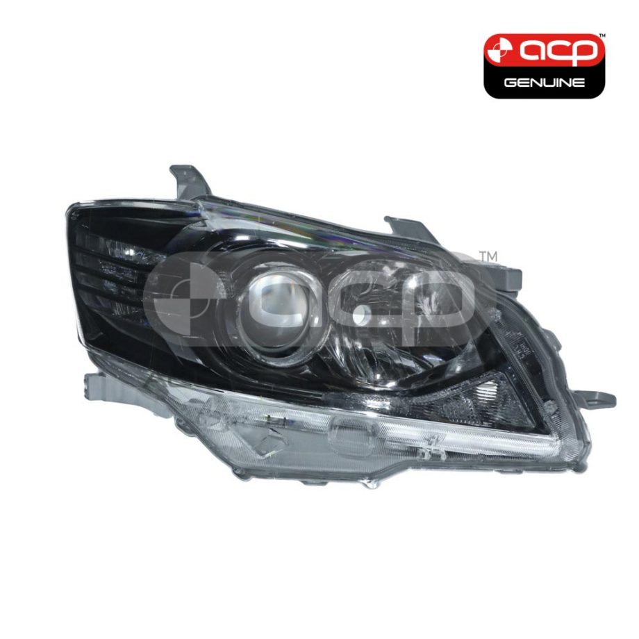 Halogen Electric Adjust Head Lamp Drivers Side Genuine suits Toyota Aurion GSV40R 2009 to 2012