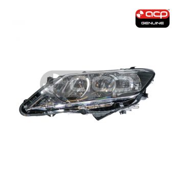 Halogen Head Lamp Passenger Side Genuine Suits Toyota Aurion GSV50R 2012 to 2017