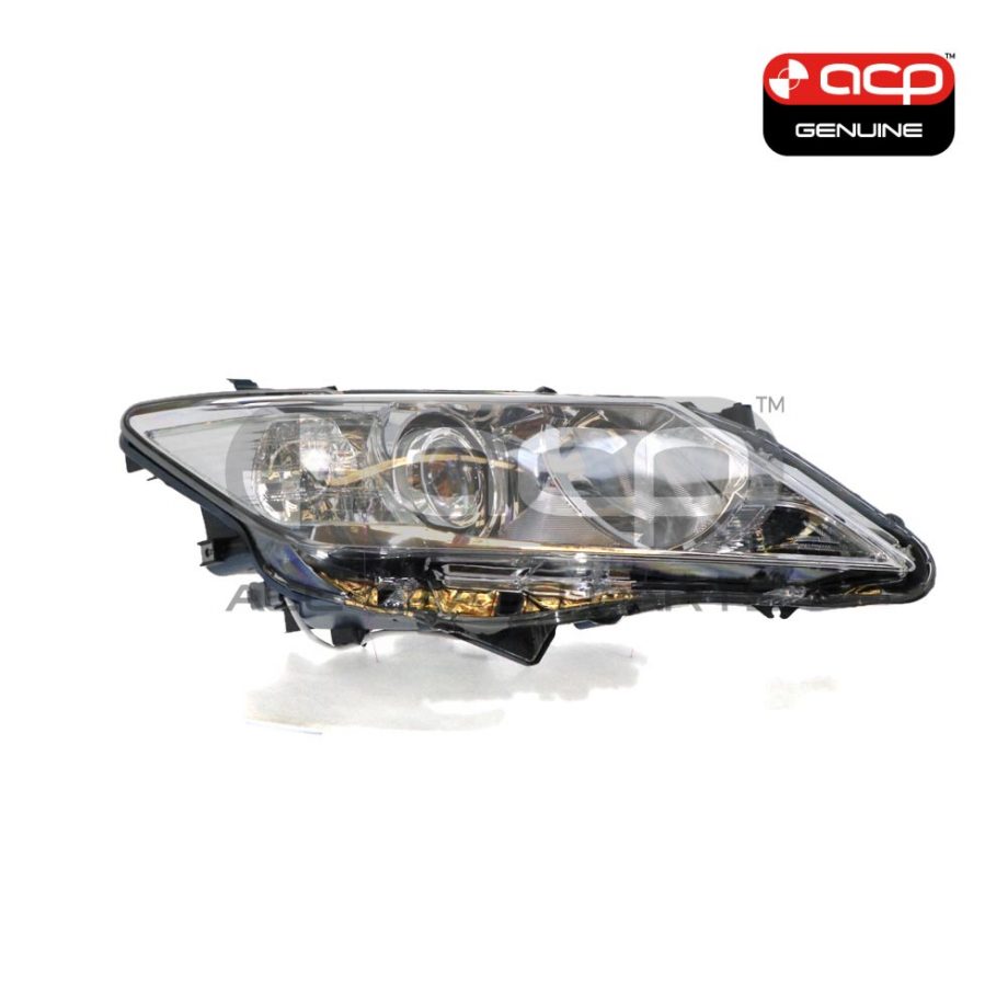 Xenon Electric Adjust Head Lamp Drivers Side Genuine Suits Toyota Aurion GSV50R 2012 to 2015