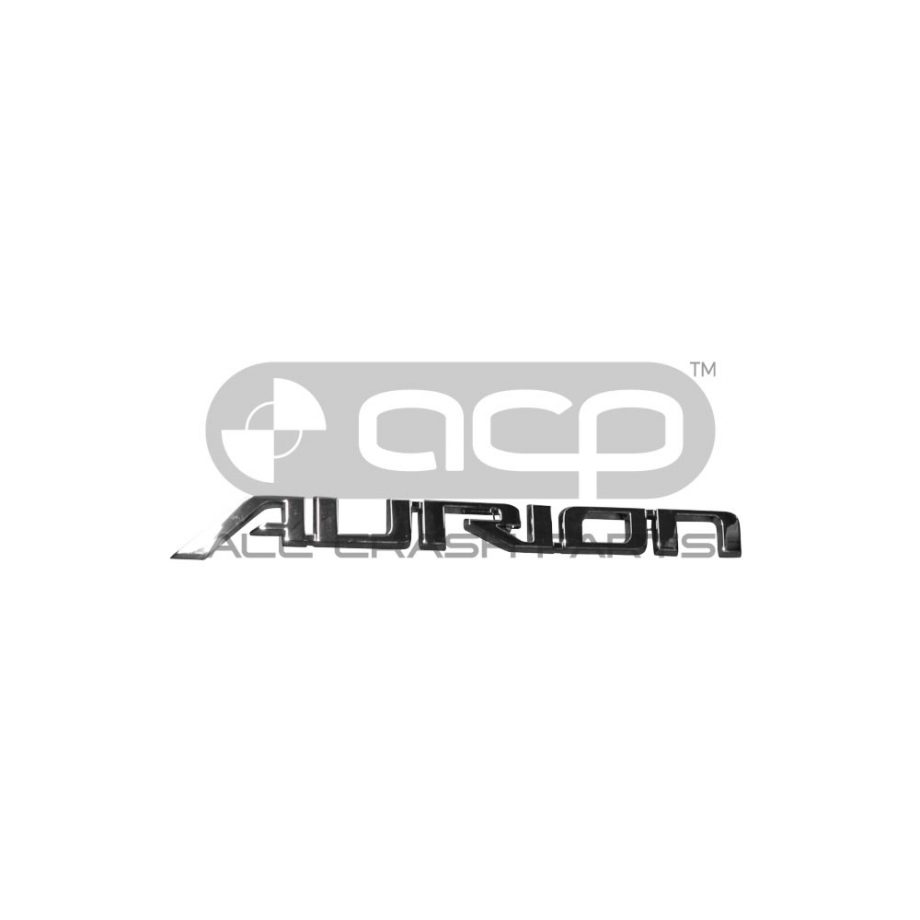 Boot lid Emblem "Aurion" Genuine Suits Toyota Aurion GSV50R 2012 to 2017