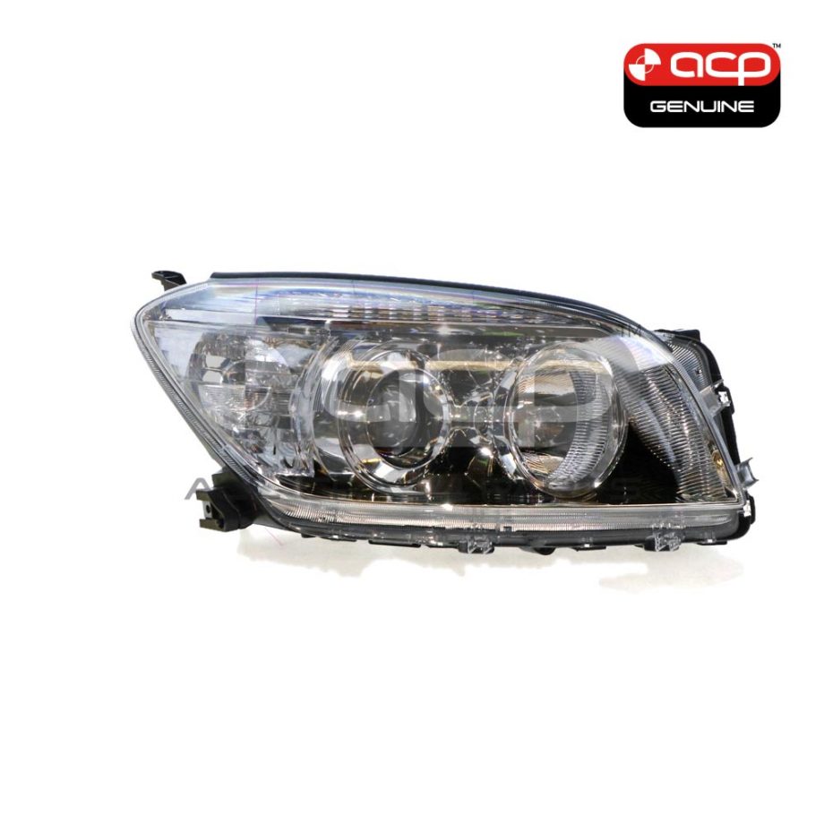 Halogen Head Lamp Drivers Side Genuine Suits Toyota RAV4 ACA33 2005 to 2008
