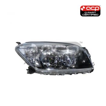 Halogen Head Lamp Drivers Side Certified Suits Toyota RAV4 GSA33 2007 to 2008