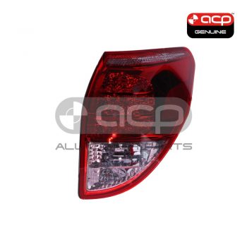 Tail Lamp Drivers Side Genuine Suits Toyota RAV4 ACA33/GSA33 2005 to 2008