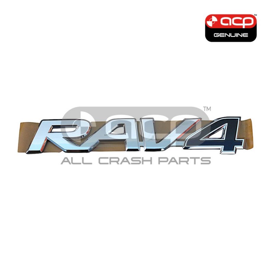 Tail Gate Emblem Genuine suits Toyota RAV4