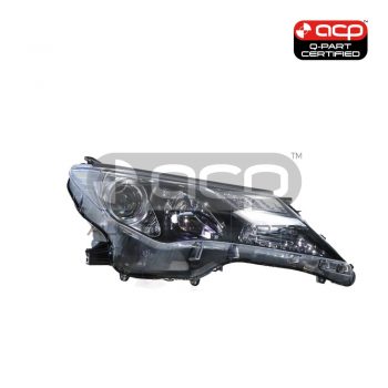 Halogen Head Lamp Drivers Side Certified Suits Toyota RAV4 GX 2012 to 2015