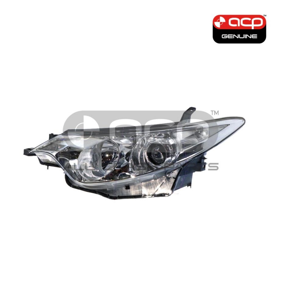 Head Lamp Passenger Side Genuine Suits Toyota Tarago ACR50R 1/2006 to 12/2008