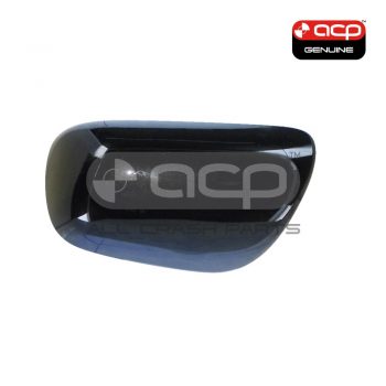 Black Door Mirror Cover Passenger Side Genuine suits Toyota Yaris Hatch 2008 to 2011