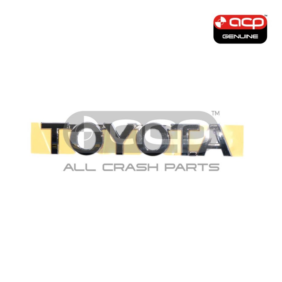 Tail Gate Emblem Genuine suits Toyota Yaris