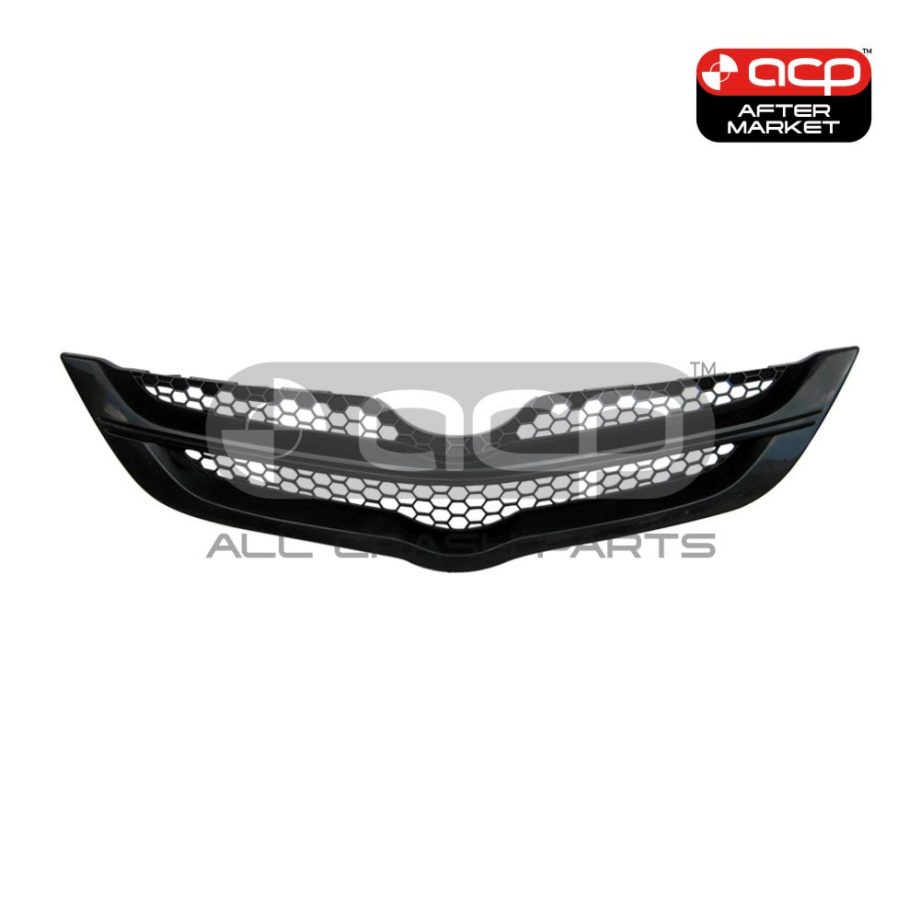 Black Grille Aftermarket Suits Toyota Yaris NCP93R Sedan 2006 to 2008