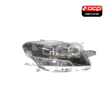 Halogen Manual Adjust Head Lamp Drivers Side Genuine Suits Toyota Yaris NCP93R 2006 to 2016
