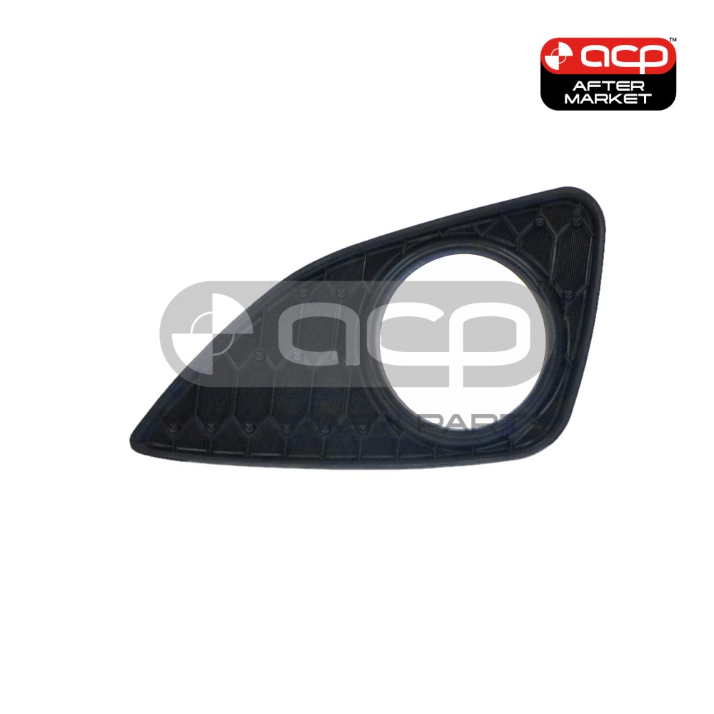 Front Bar Grille With Fog Light Mount Drivers Side Aftermarket Suits Toyota Yaris ZR NCP131 8/2011 to 7/2014