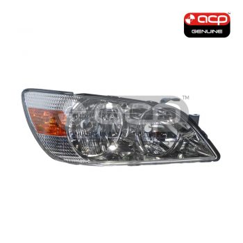 Halogen Head Lamp Drivers Side Genuine Suits Lexus IS 1999 to 2003