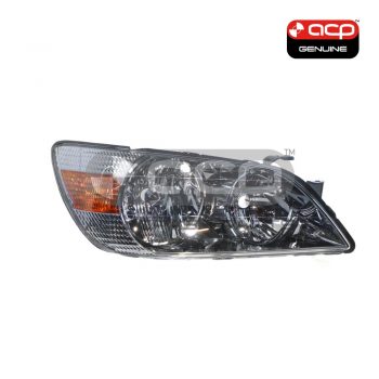 Halogen Head Lamp Driver Side Genuine Suits Lexus IS 2003 to 2005