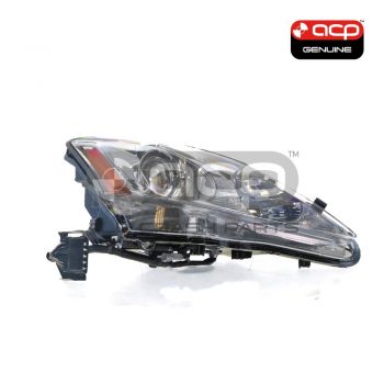 Halogen Head Lamp Drivers Side Genuine Suits Lexus IS250 Sports/Prestige GSE20 2005 to 2010