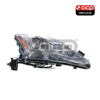 Halogen Head Lamp Drivers Side Genuine Suits Lexus IS250 Prestige GSE20 2010 to 2013