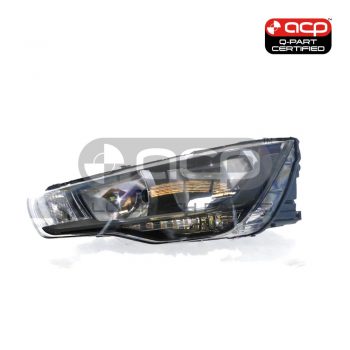 Halogen Head Lamp Passenger Side Certified Suits Audi A1 8X 2010 to 2015