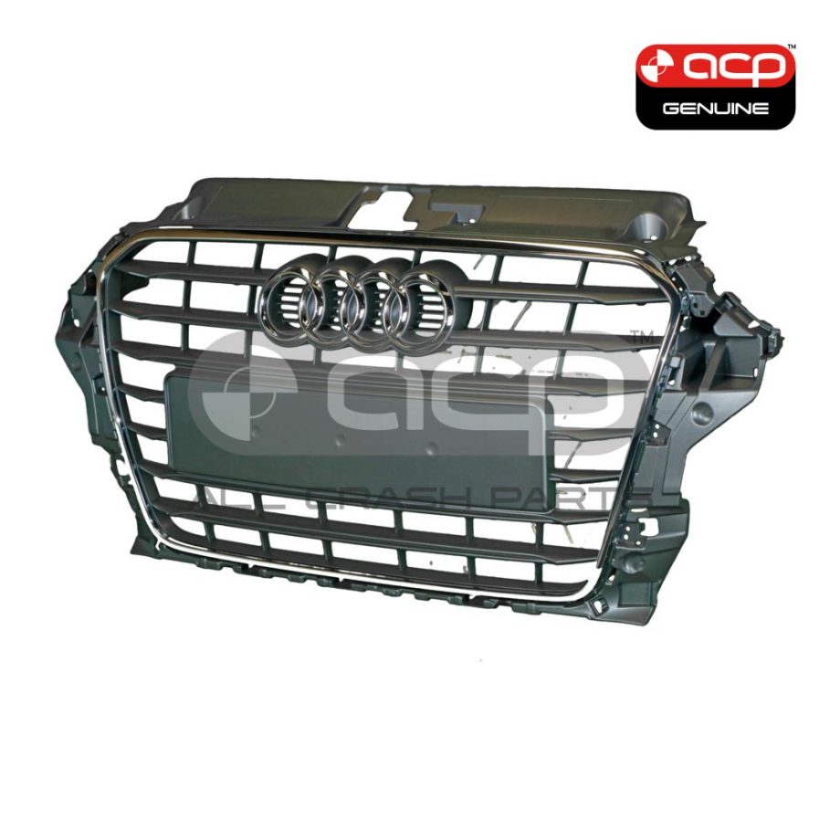 Grey Grille Genuine Suits Audi A3 8V Sedan/Cabriolet 2013 to 2016