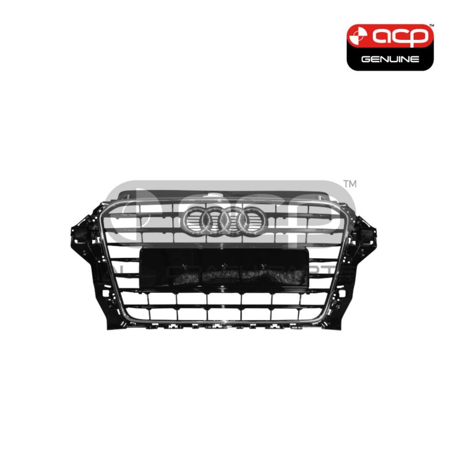 Black Grille Genuine Suits Audi A3 8V S-Line Sedan/Cabriolet 2013 to 2016