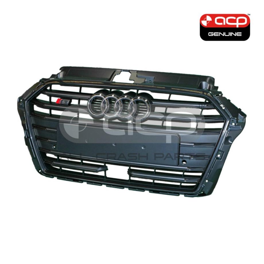 Chrome Grille Genuine Suits Audi S3 8V 2016 On