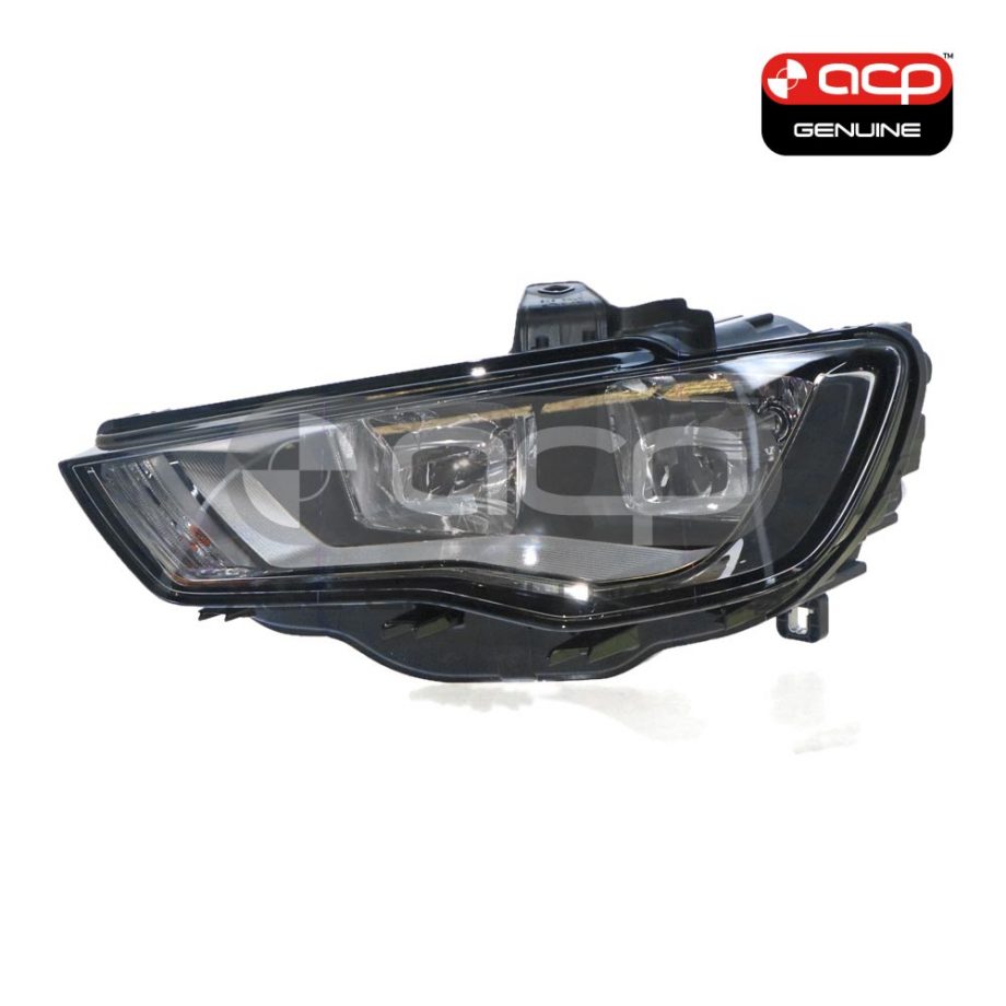 Head Lamp Passenger Side OES suits Audi A3/S3 8V 2013 to 2016