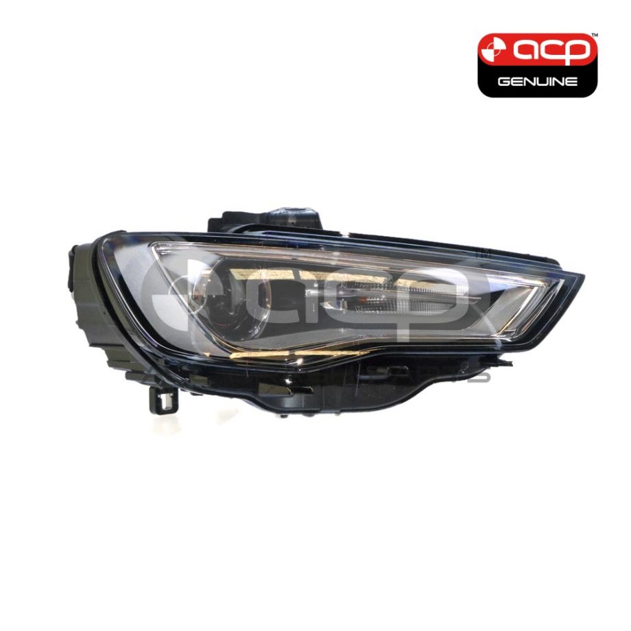 Xenon Head Lamp Drivers Side OES suits Audi A3/S3 8V Hatch 2013 to 2016