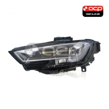 LED Head Lamp Passenger Side Genuine suits Audi A3/S3/RS3 8V 2016 On