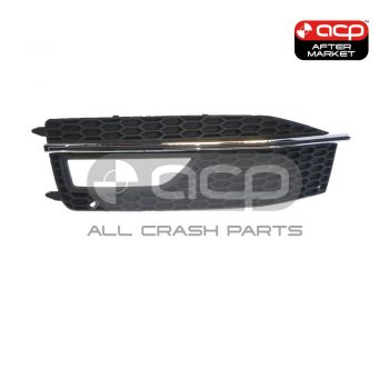 Front Bar Grille Passenger Side Aftermarket Suits Audi S4 B8 2012 to 2015