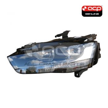 Halogen Head Lamp Passenger Side OES Suits Audi A4 B8 2012 to 2015