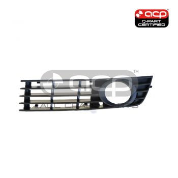Front Bar Grille Passenger Side Certified Suits Audi A4 B6 2001 to 2005
