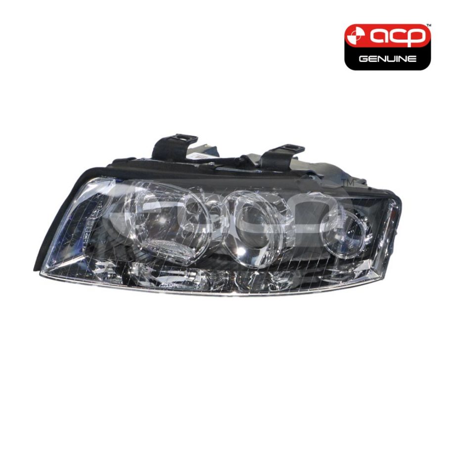 Halogen Electric Adjust Head Lamp Passenger Side OES Suits Audi A4 B6 2001 to 2005
