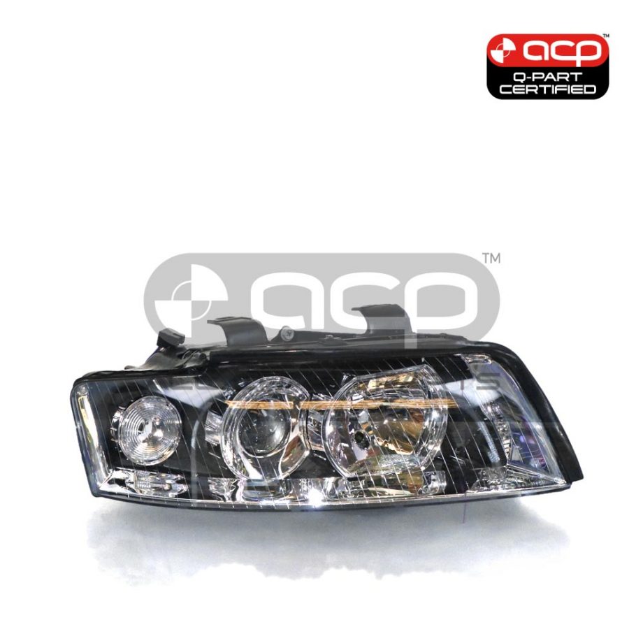 Halogen Electric Adjust Head Lamp Drivers Side Certified Suits Audi A4 B6 2001 to 2005
