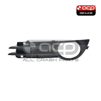 Front Bar Grille With Fog Light Mount Passenger Side Genuine Suits Audi A3 8P 2/2005 to 10/2008